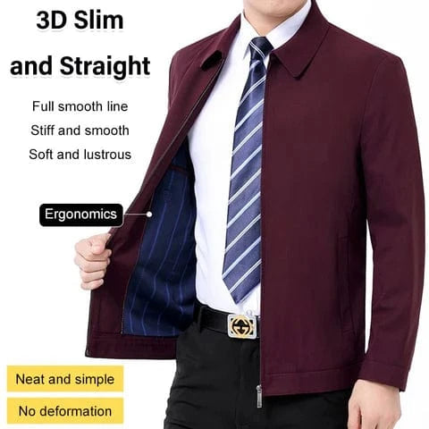 🔥Hot Sale🔥Men's Fall Light-weight Standing Collar Jacket