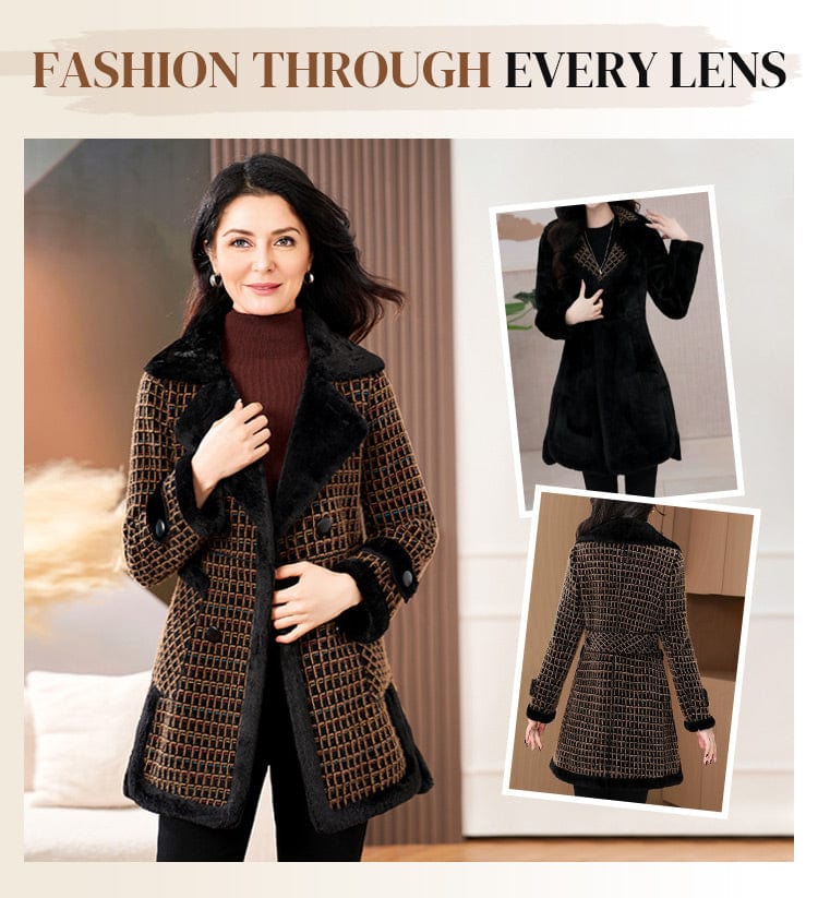 ❄️Winter Specials❄️ Women's Elegant Warm Coat with Pockets
