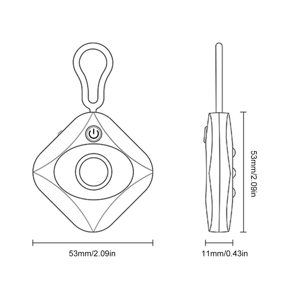 Vinthentic™ Hidden Camera Detector With Keychain