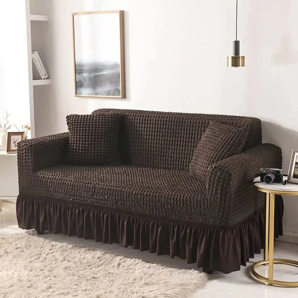 2025 Turkish Bubble Frill Sofa Covers