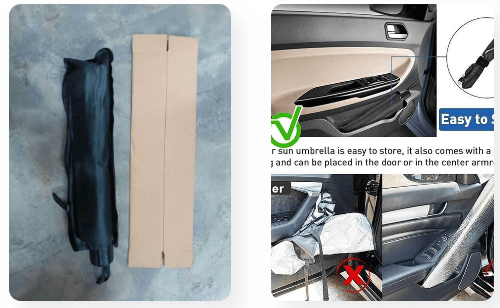 Clairo™ Luxury Car Sun Shade Umbrella