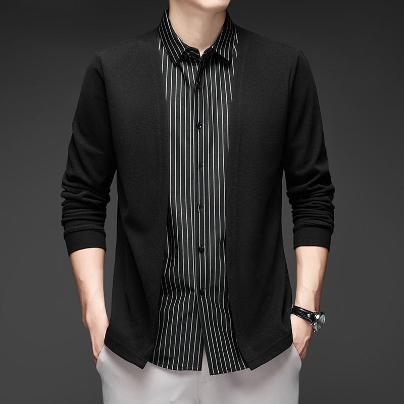 Dual-Layer Inferno Shirt – Refined Style & Effortless Comfort