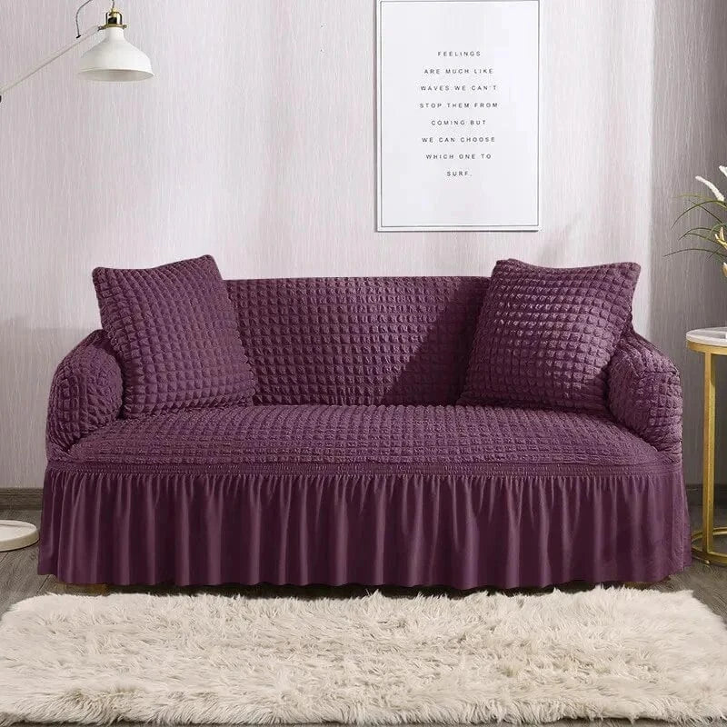 2025 Turkish Bubble Frill Sofa Covers