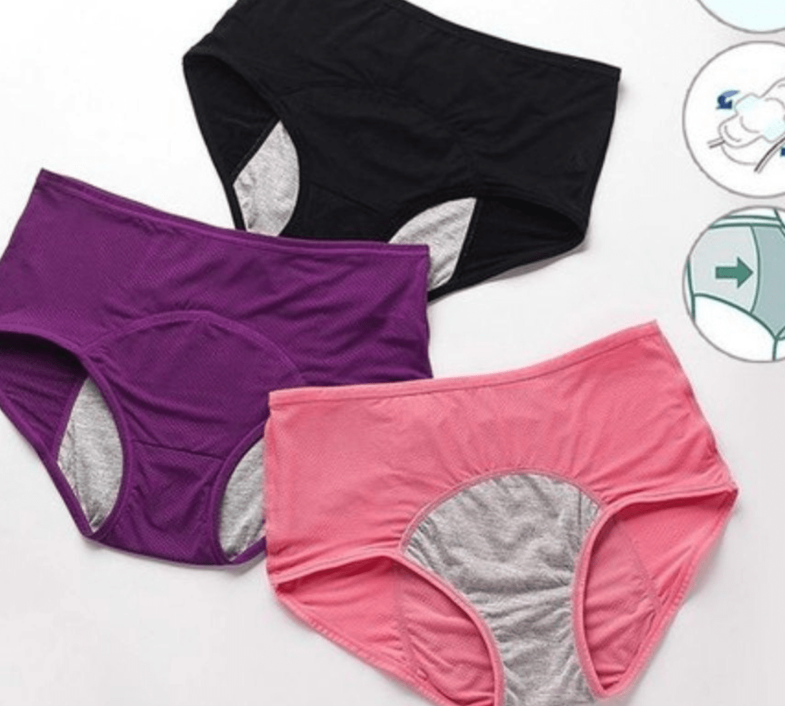 High Waist Leakproof Panties: The Active Woman's Choice