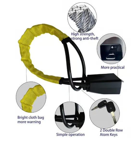 Vinthentic's Car Steering Lock Anti-Theft Device