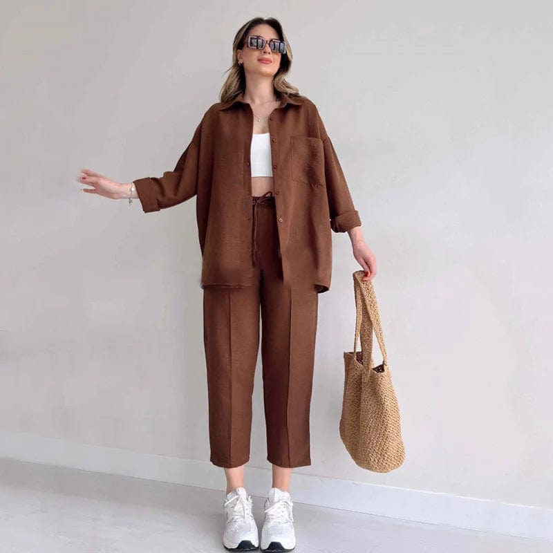 SOBIA | Women's Tracksuit Set with Harem Pants