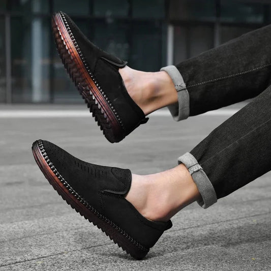 Vinthentic Orthopedic Vegan Leather Shoes Loafers