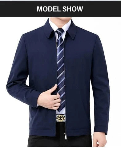 🔥Hot Sale🔥Men's Fall Light-weight Standing Collar Jacket