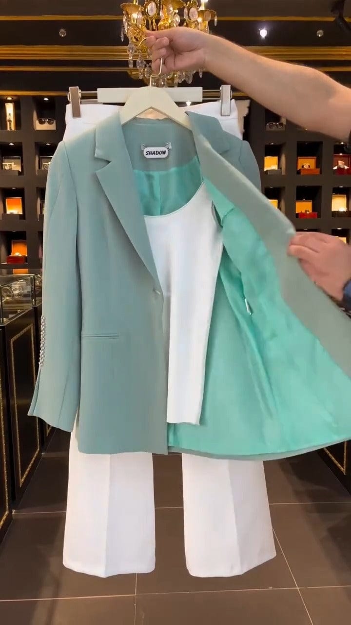 Kristy™️  Lightweight & Breathable Blazer Set