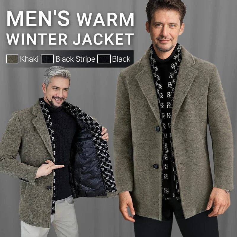 Vinthentic™️ Men’s Jacket with White Duck Down Lining