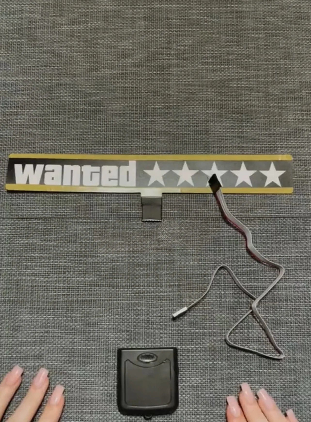 Vinthentic Electric LED Sticker - WANTED