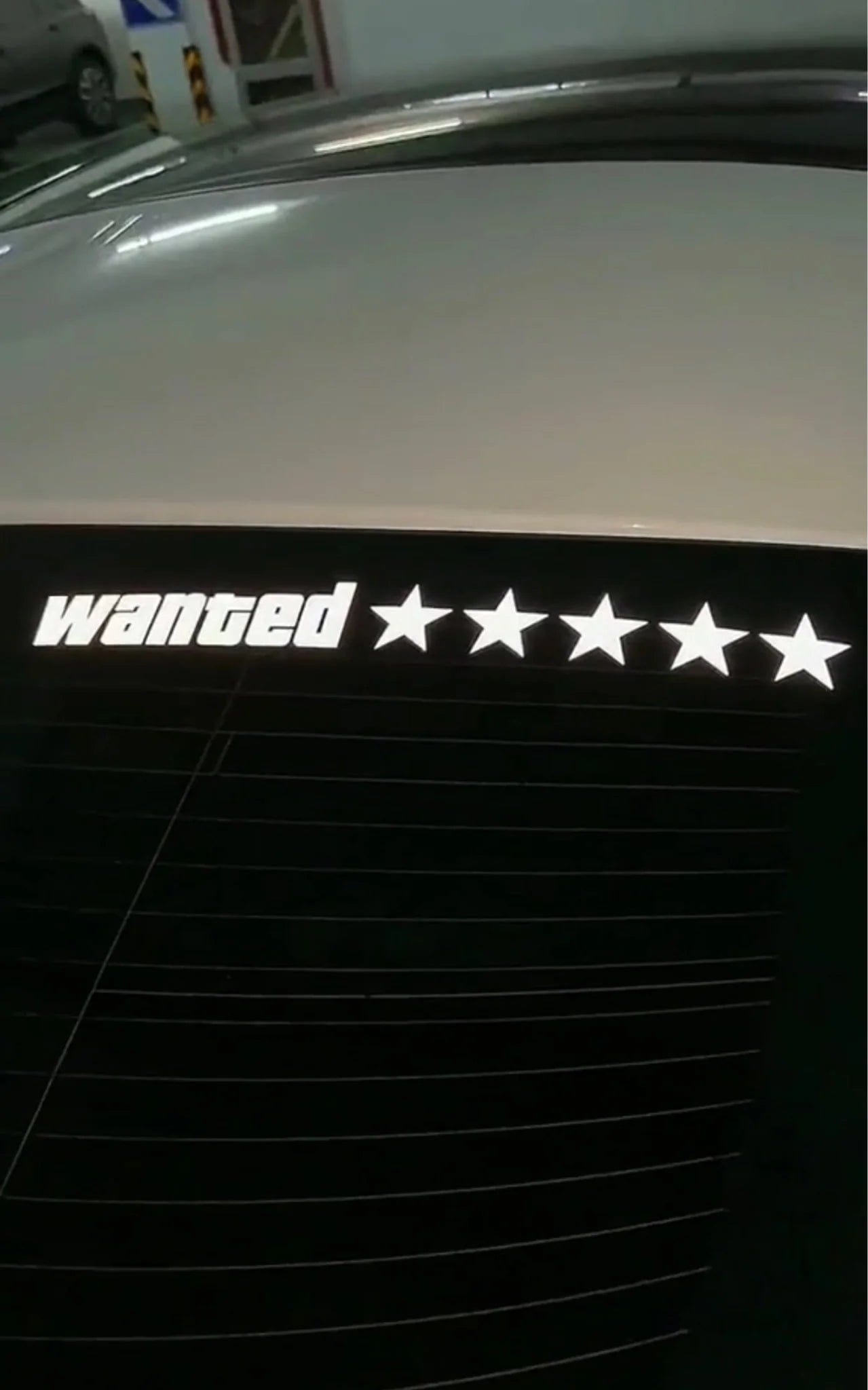 Vinthentic Electric LED Sticker - WANTED