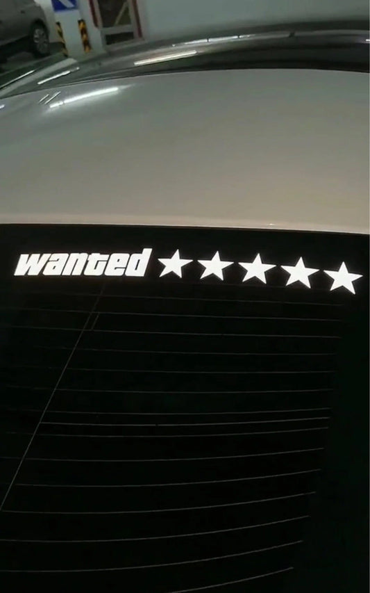 Vinthentic Electric LED Sticker - WANTED