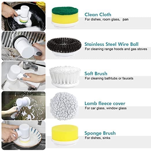 5 in 1 Portable Cleaning Brush