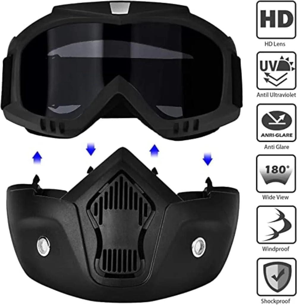 MotoX™️ - Anti Scratch UV Protective Goggle Mask
