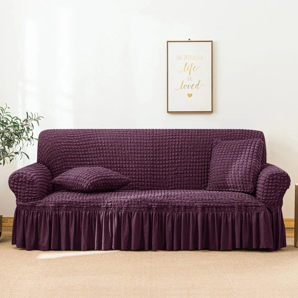 2025 Turkish Bubble Frill Sofa Covers