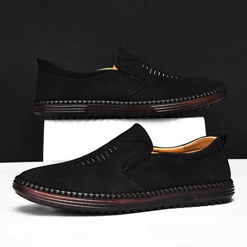 Vinthentic Orthopedic Vegan Leather Shoes Loafers