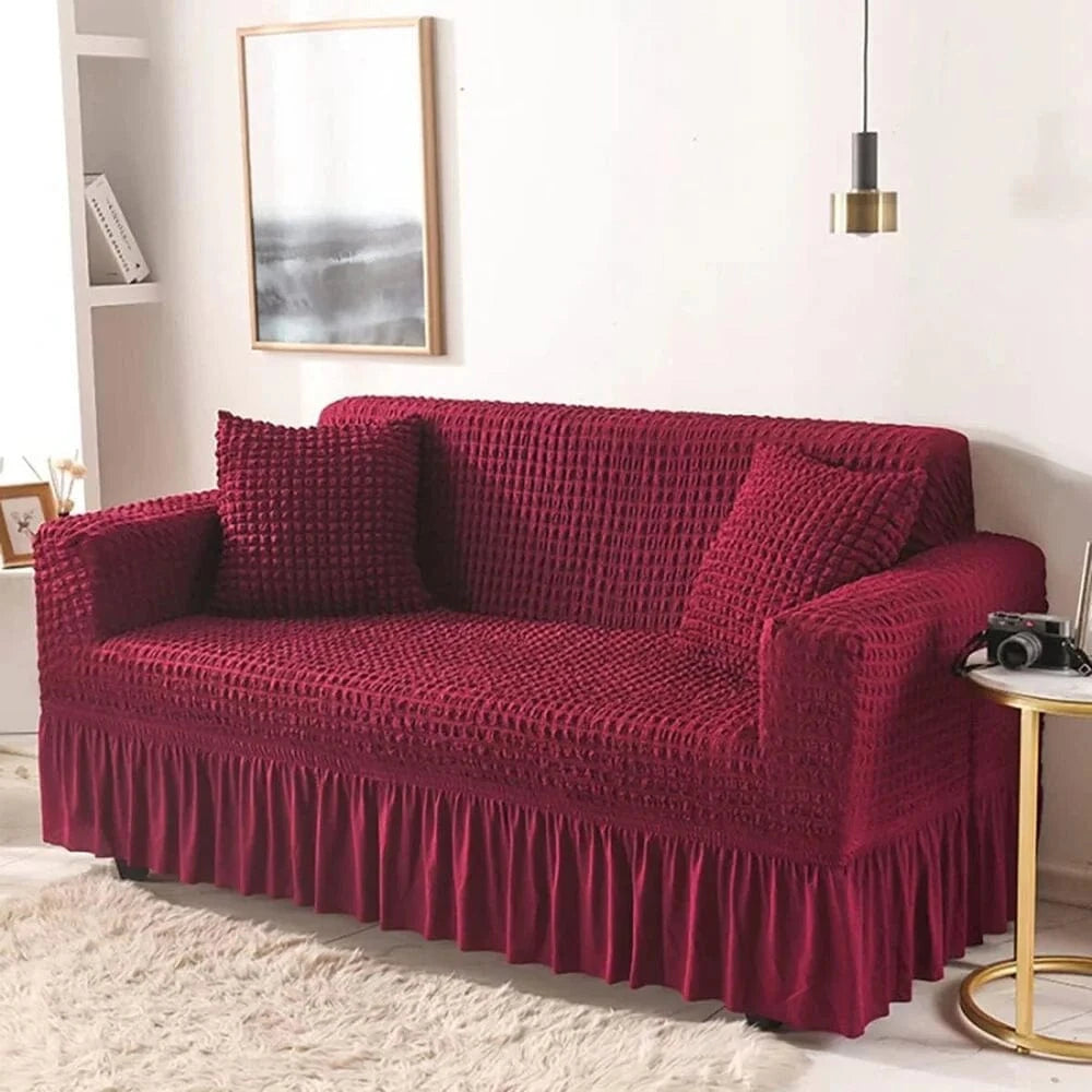 2025 Turkish Bubble Frill Sofa Covers