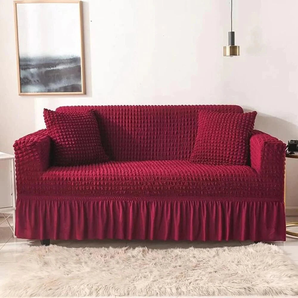2025 Turkish Bubble Frill Sofa Covers