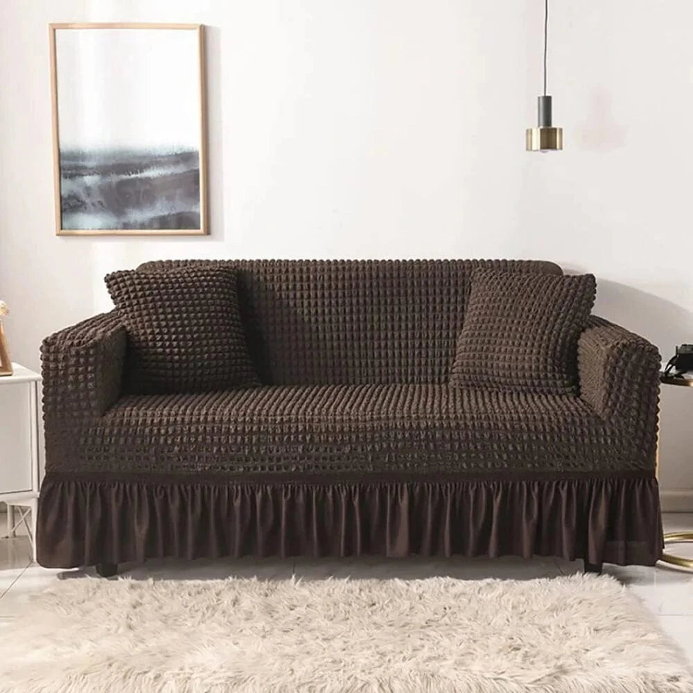 2025 Turkish Bubble Frill Sofa Covers