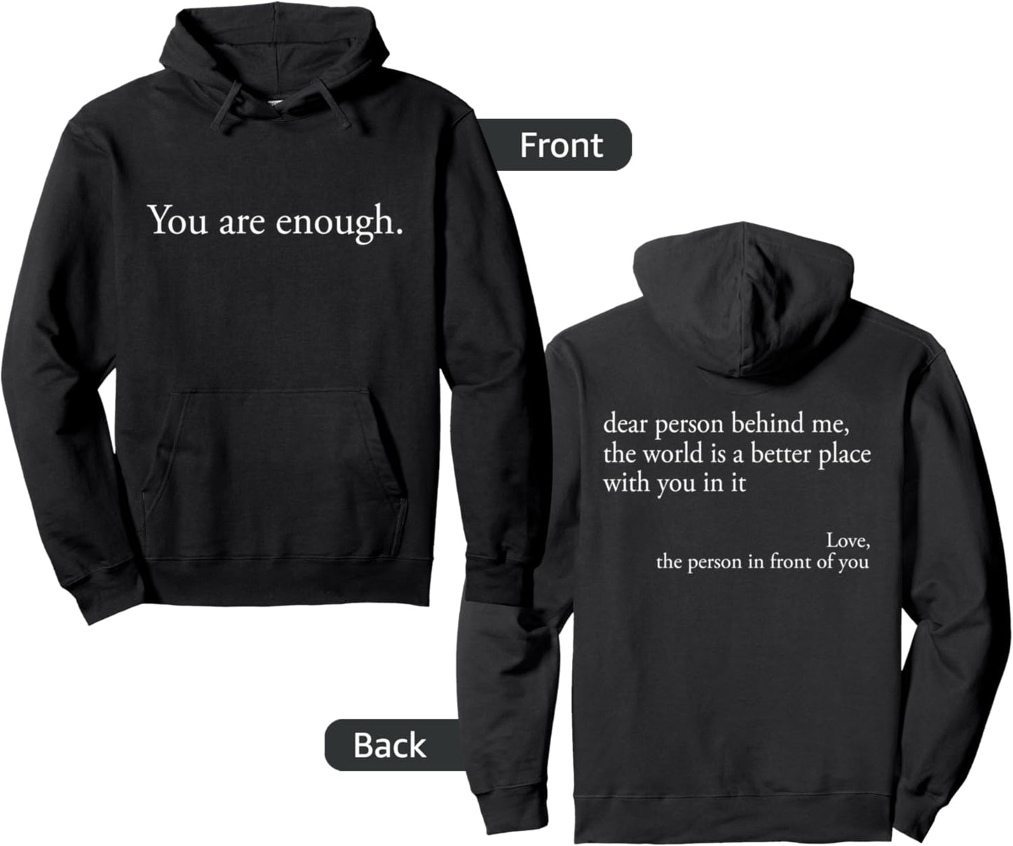 Dear Person Behind Me Unisex Hoodie