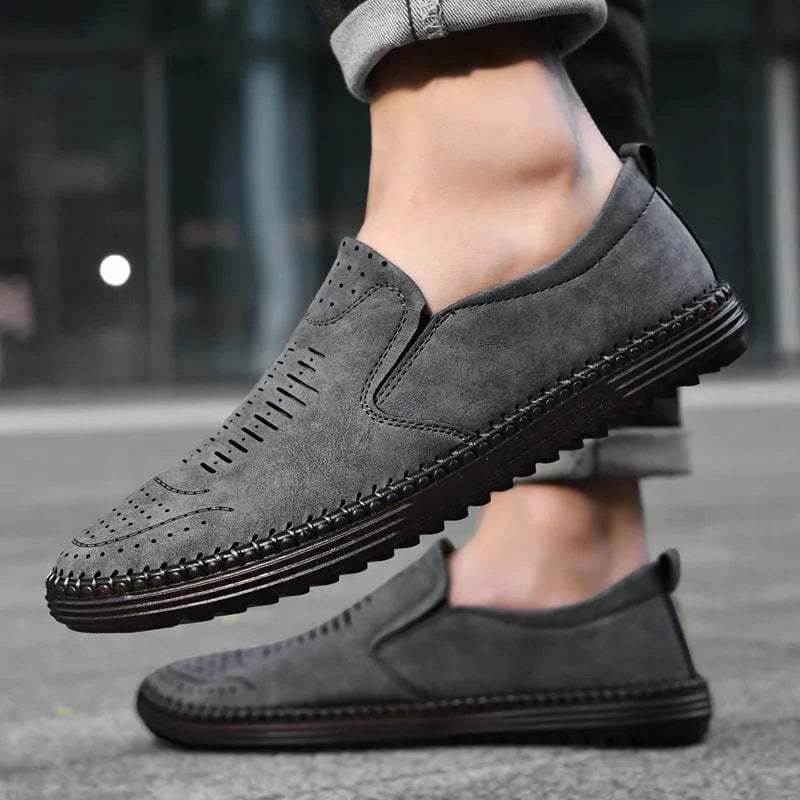 Vinthentic Orthopedic Vegan Leather Shoes Loafers