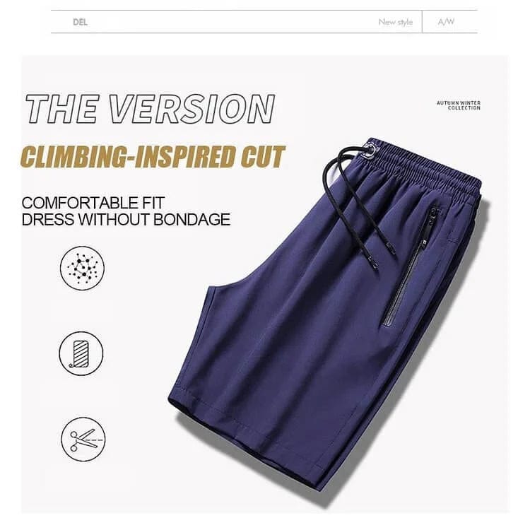 IcedActive™️ - Men's Stretch Quick-Dry Shorts
