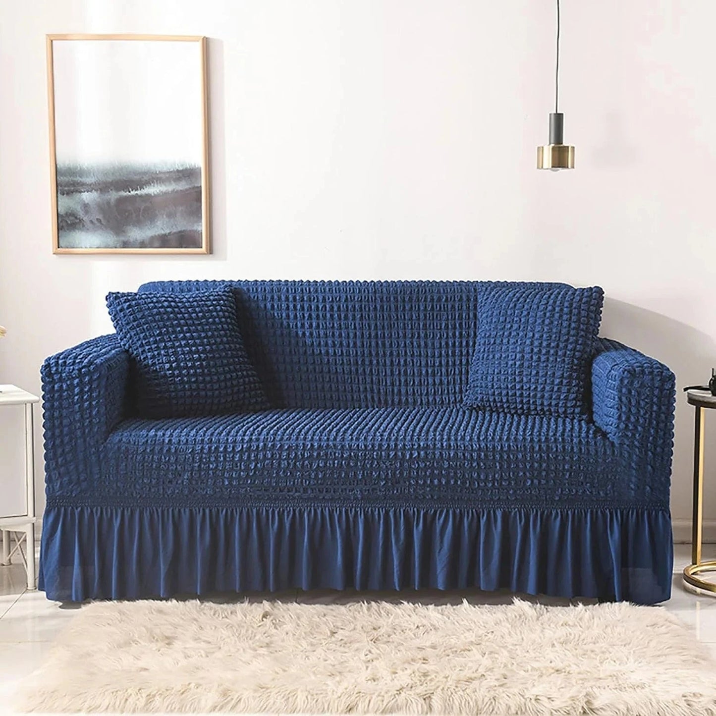 2025 Turkish Bubble Frill Sofa Covers