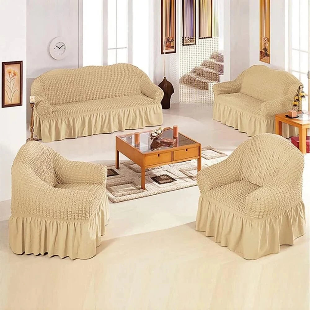 2025 Turkish Bubble Frill Sofa Covers