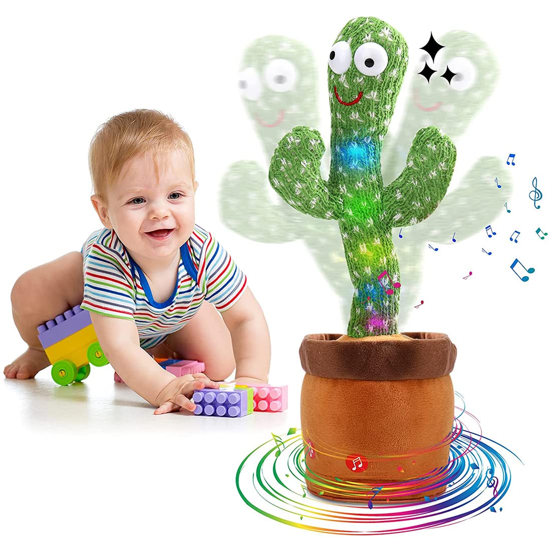 Cacto - LED Dancing Cactus Talking Toy