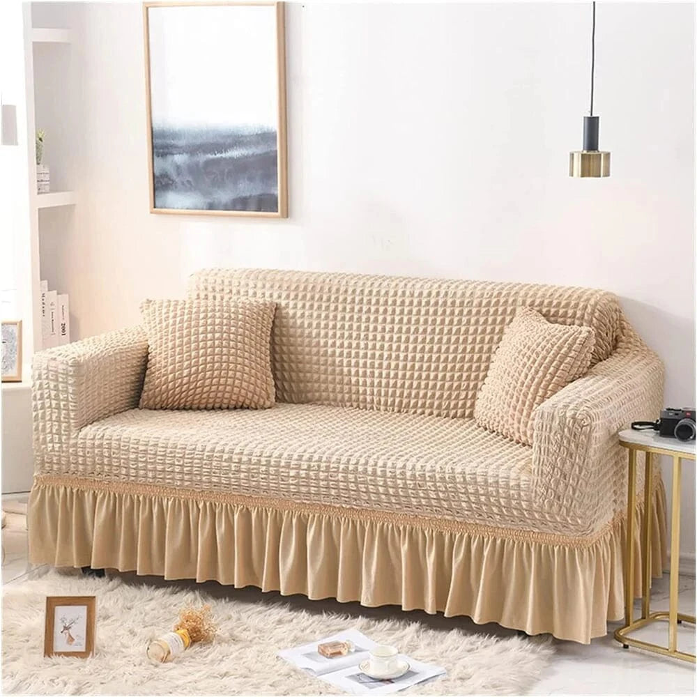 2025 Turkish Bubble Frill Sofa Covers