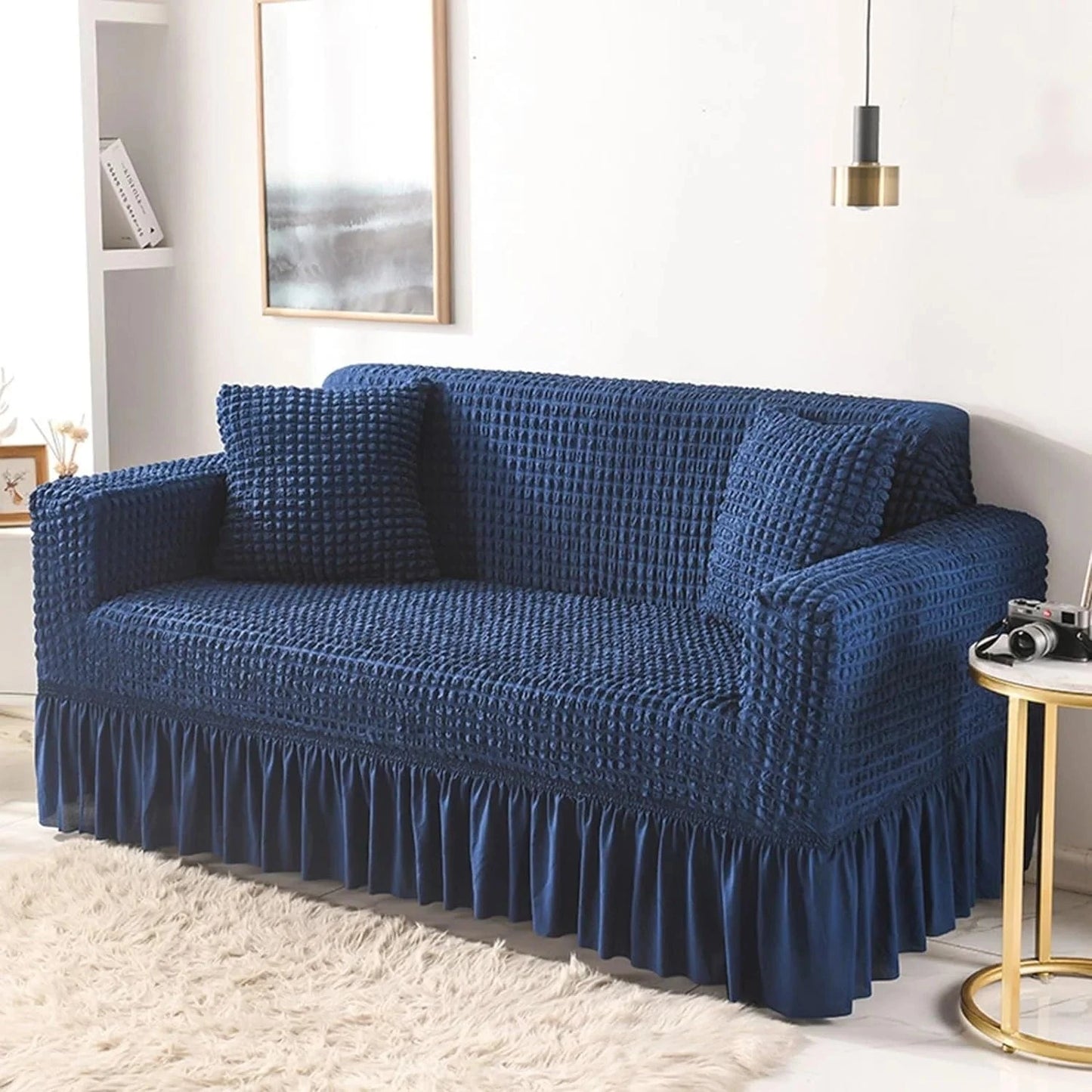 2025 Turkish Bubble Frill Sofa Covers