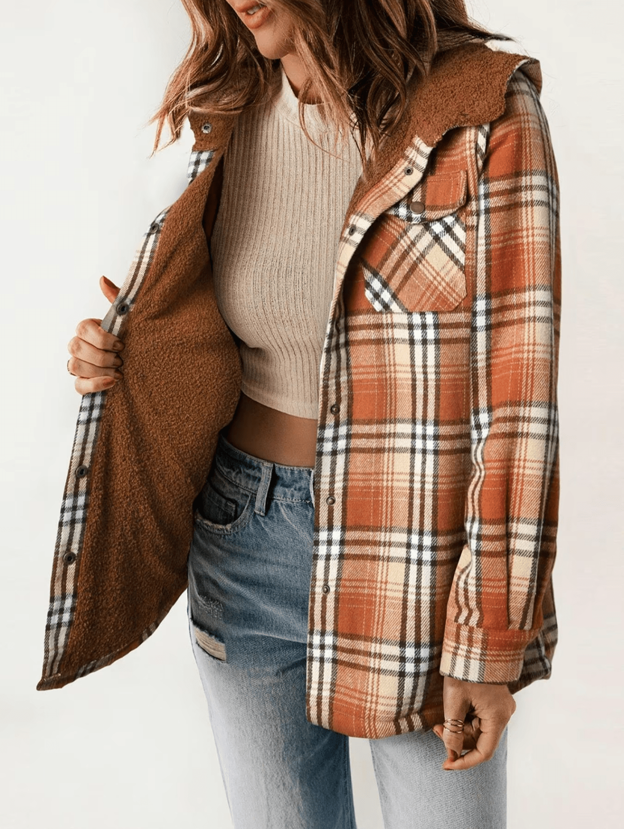 Vinthentic's Hooded Fleece Coat
