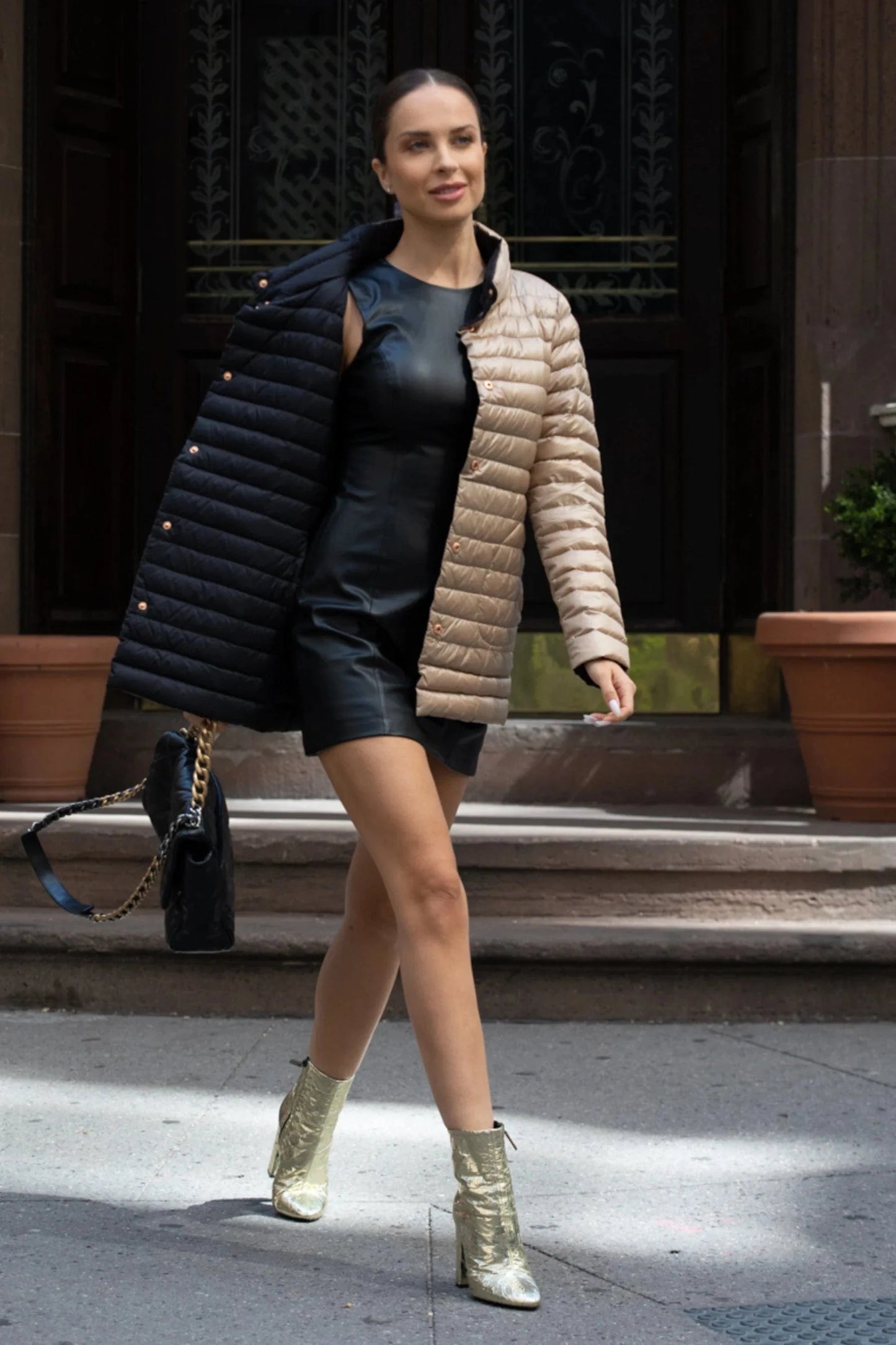 Heiress™️ Old Money Lightweight 2 in 1 Reversible Down Coat