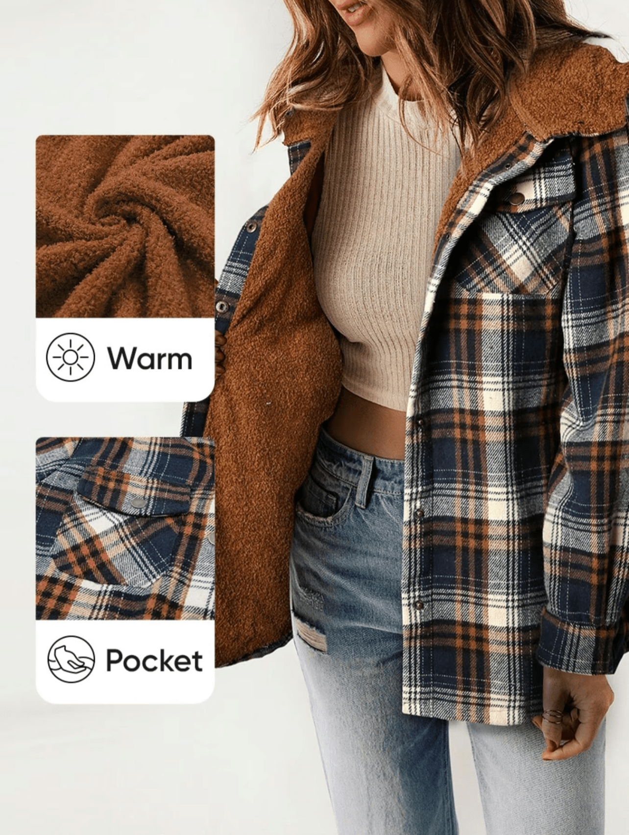 Vinthentic's Hooded Fleece Coat