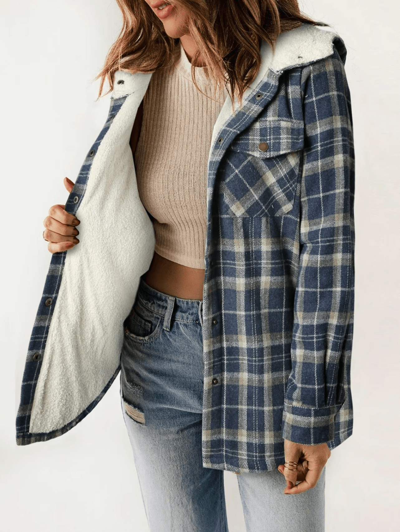 Vinthentic's Hooded Fleece Coat