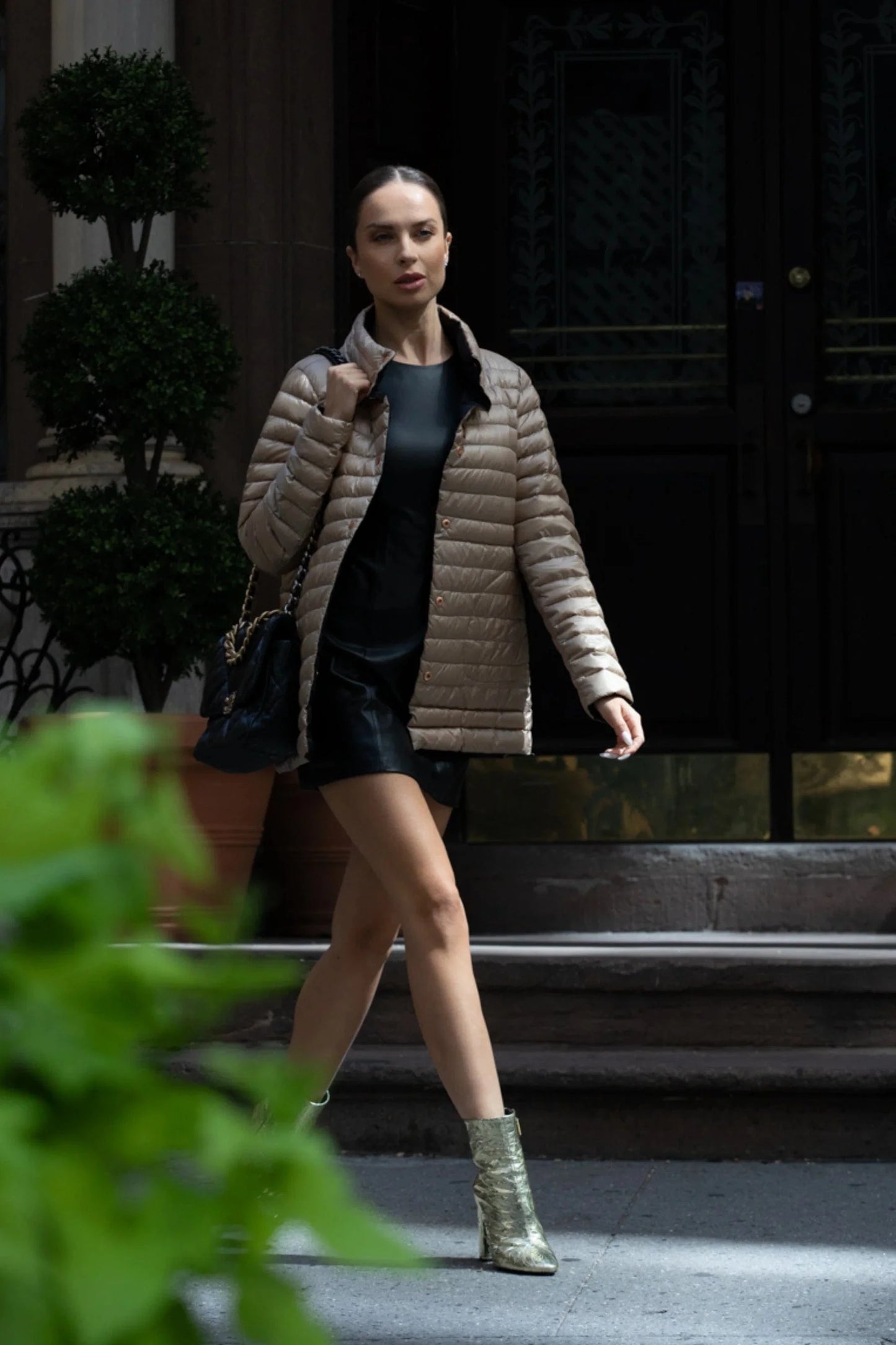 Heiress™️ Old Money Lightweight 2 in 1 Reversible Down Coat