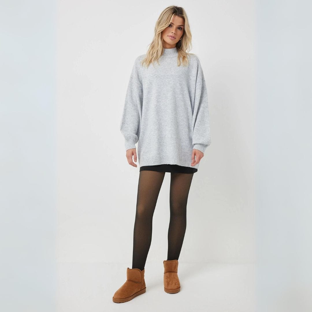 Vinthentic's Fleece Lined High Waisted Translucent Leggings