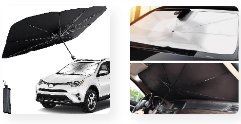 Clairo™ Luxury Car Sun Shade Umbrella