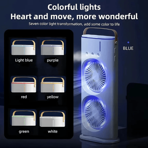 CoolBreeze Pro Portable Double Fan Air Cooler