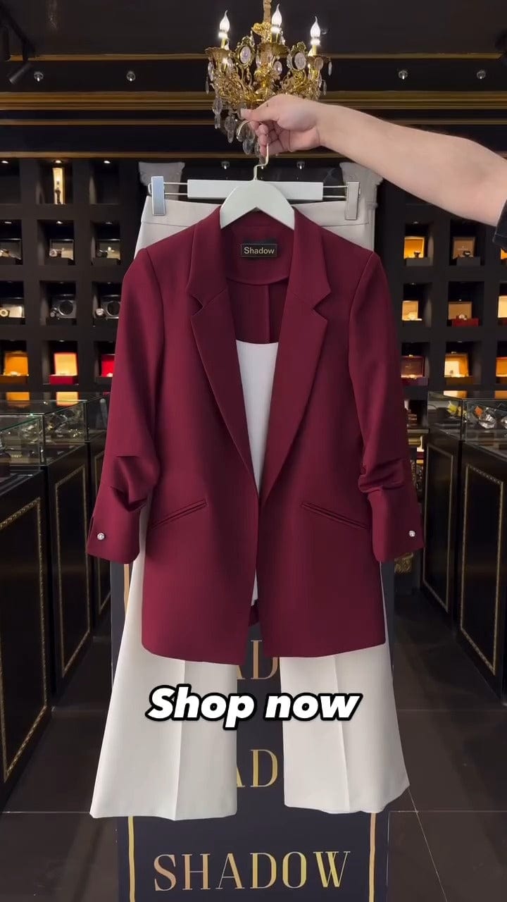 Kristy™️  Lightweight & Breathable Blazer Set