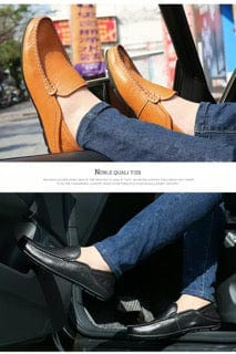 Zedmax Leather Loafers