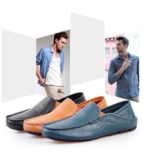 Zedmax Leather Loafers