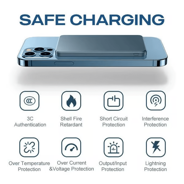 Vinthentic Portable Wireless Magnetic Power Bank