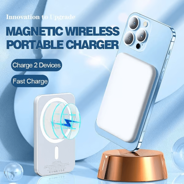 Vinthentic Portable Wireless Magnetic Power Bank