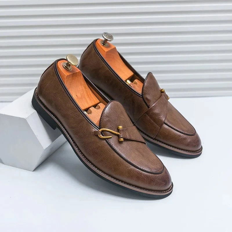 Gaspard Renaud Vegan Leather Loafers
