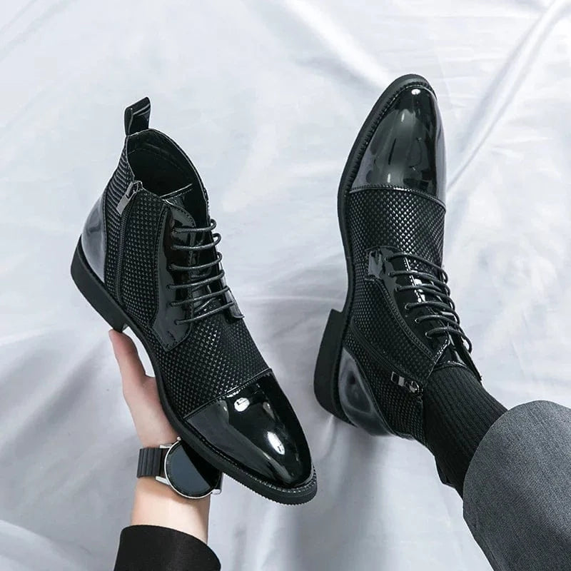 Gustavo High-top Lace-up Boots