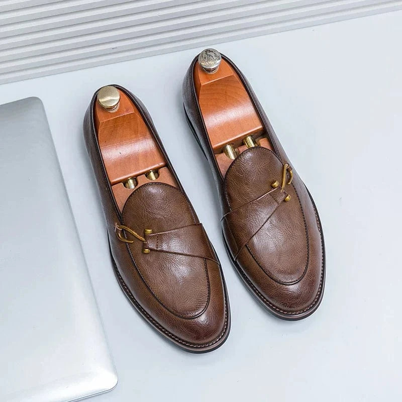 Gaspard Renaud Vegan Leather Loafers