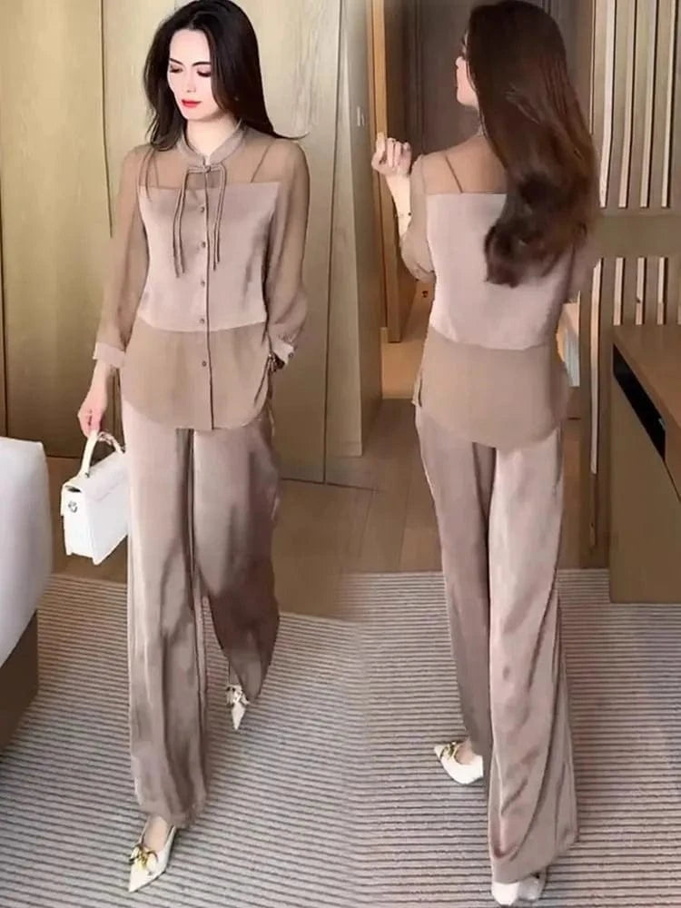 Vinthentic 2-Piece Luxury Co-ord Set