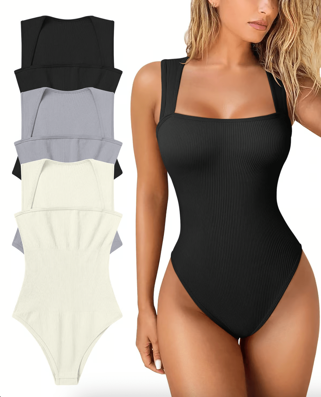 Vinthentic Tummy Control Tank Top Bodysuit (BUY 1 GET 1 FREE)